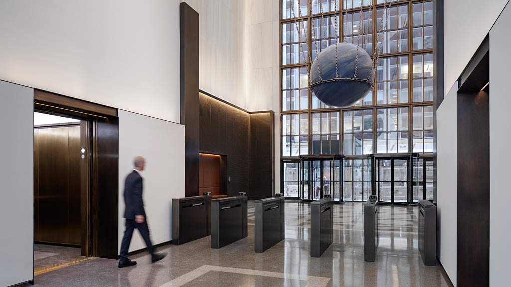 550 Madison lobby.