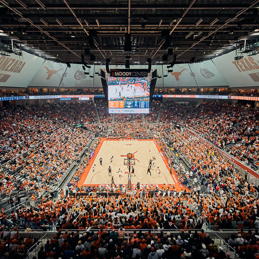 Moody Center basketball game