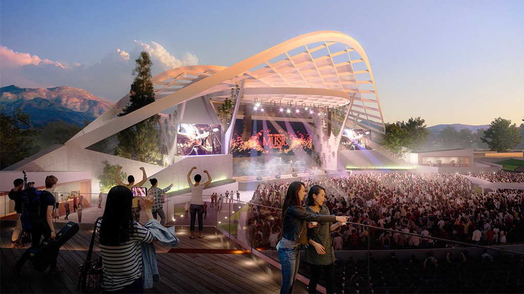 Irvine Amphitheater rendering