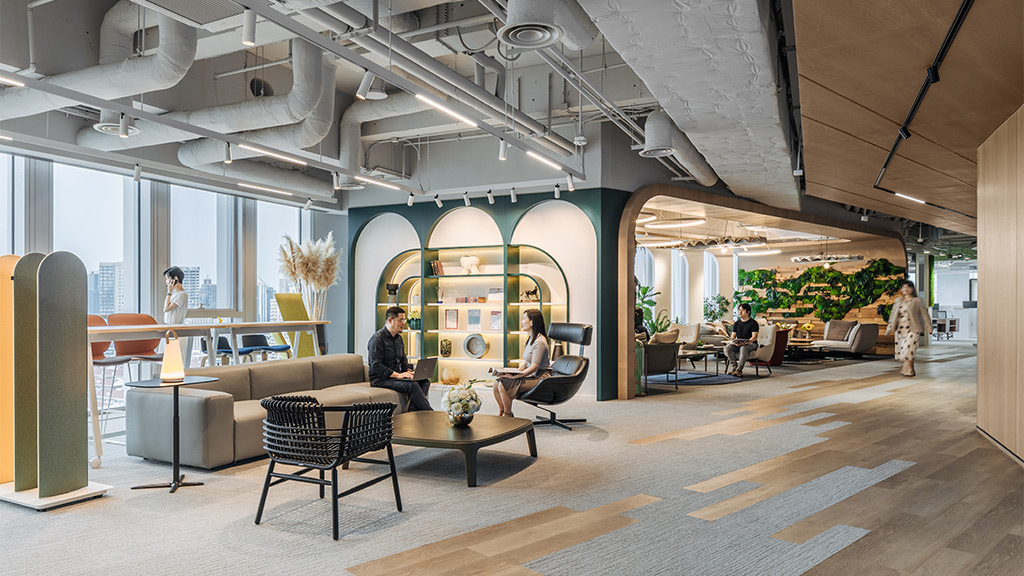 HWS-Haworth Customer Experience Centre lounge