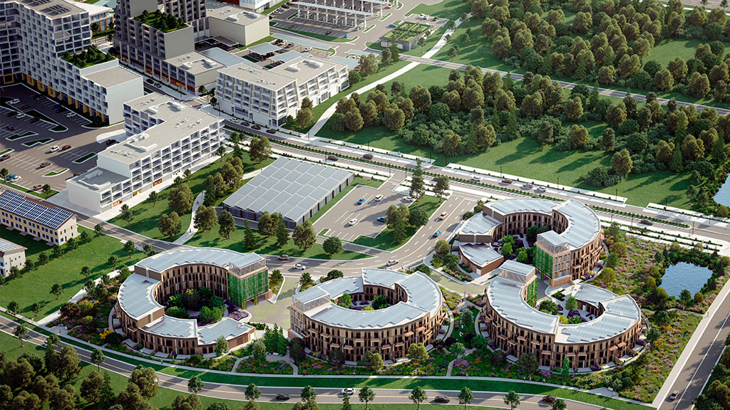 EVE Park aerial rendering