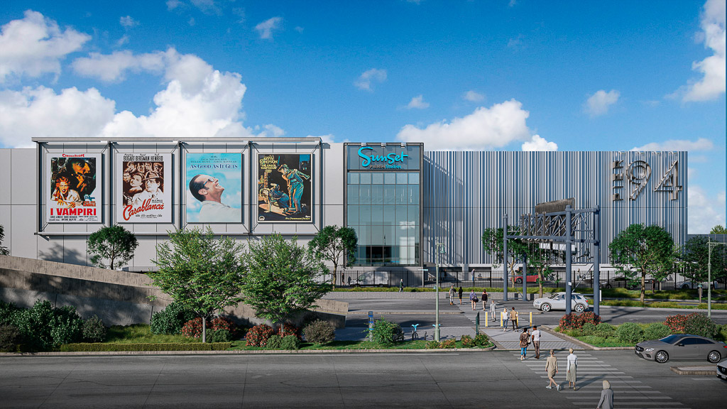 Sunset Pier 94 Studios exterior rendering