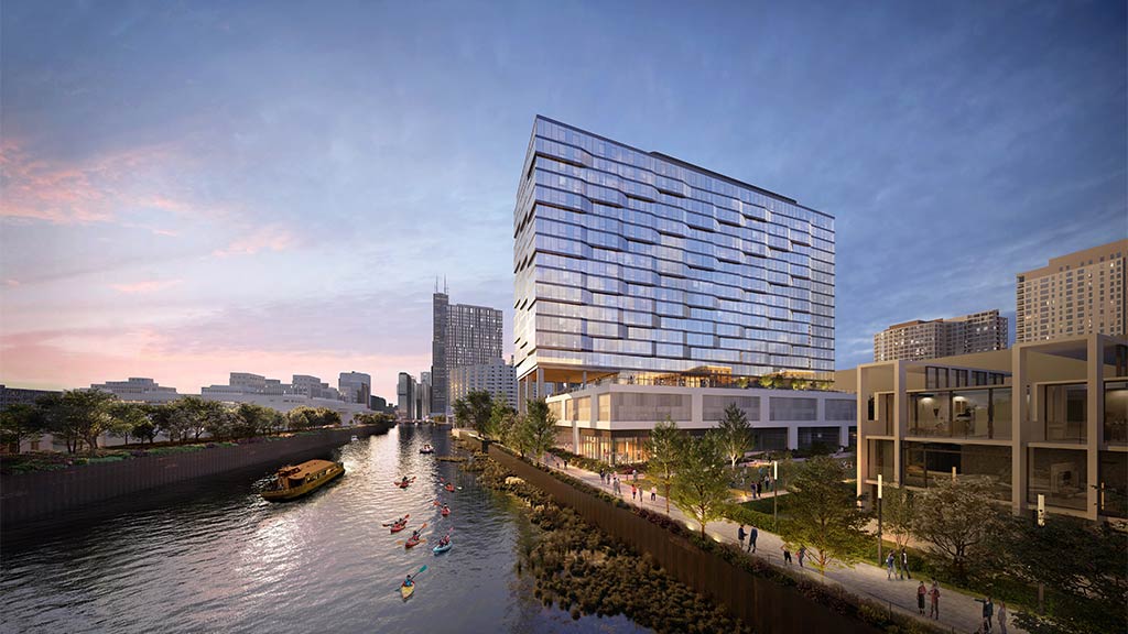 1010 S Wells Street exterior rendering
